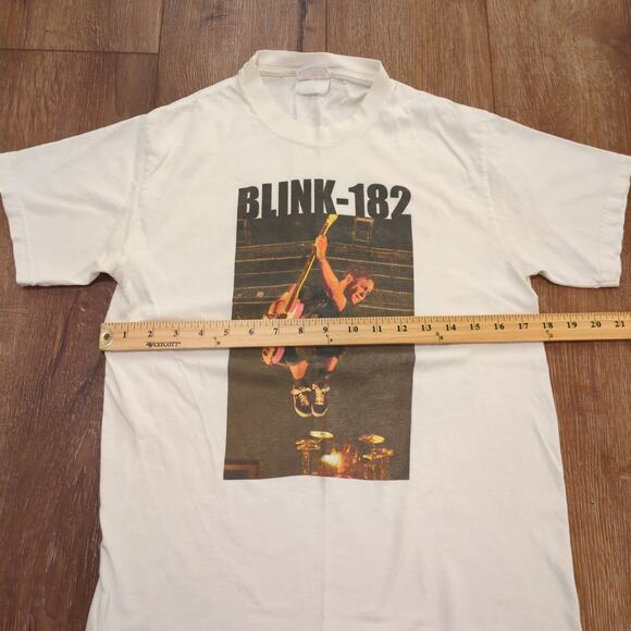 VTG 2001 Blink 182 Adult Small Shirt Band Tour Concert Punk Rock Skate - Picture 5 of 8